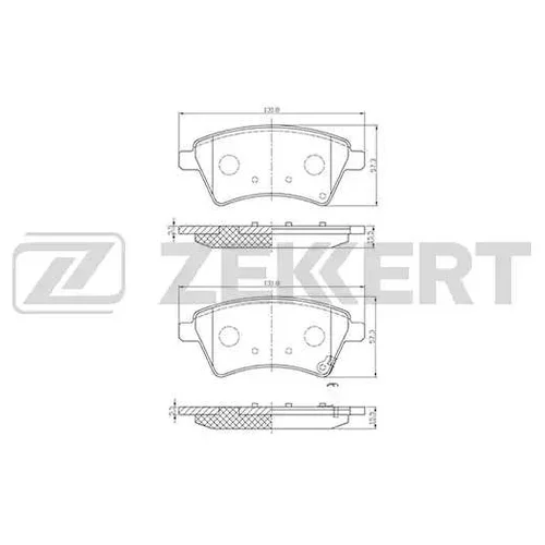  . .  Fiat Sedici 06- Suzuki SX4 I 06- bs1545 Zekkert