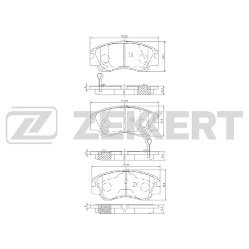  . .  MITSUBISHI L200 II 86-  L300 I  II 84-  PAJERO I  II 83- bs1858