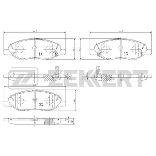  . .  NISSAN BLUEBIRD SYLPHY (G10) 00-  BLUEBIRD SYLPHY (G11) 05-  CUBE (Z11) 02 bs1941