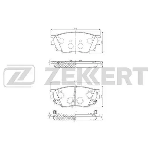  . .  Mazda 6 I 02- bs2063 Zekkert