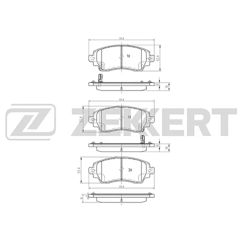  . .  TOYOTA COROLLA (E110) 97- bs2074