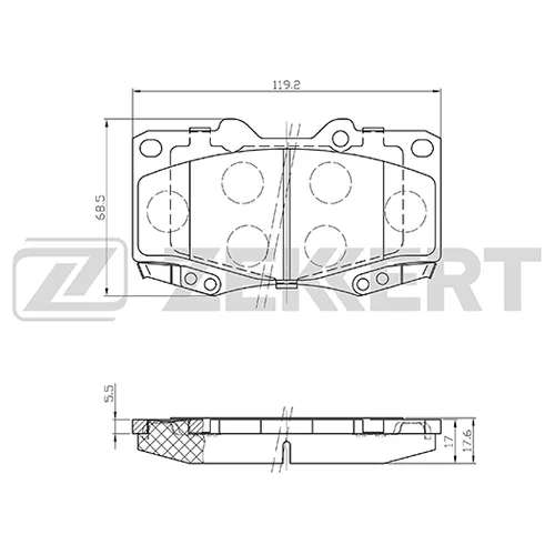  . .  HONDA STEPWAGON III 05-  TOYOTA HILUX (N_) 05-  FORTUNER (_N5_) 04- bs2077