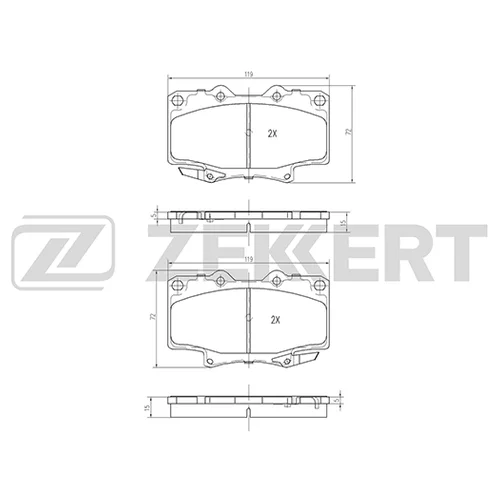  . .  TOYOTA 4RUNNER (N130) 90-  HILUX (N_) 79-  LC 70 84-  LC 80 90- bs2101