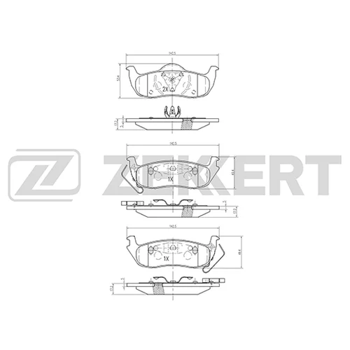  . .  JEEP COMMANDER (XK) 05-  GRAND CHEROKEE II  III 04- bs2110