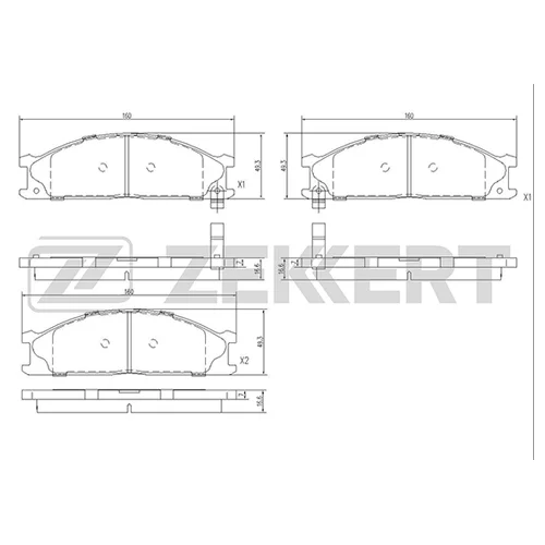  . .  NISSAN CEDRIC (Y30) 83-  PATHFINDER 86-  PICK UP (D22) 97-  TERRANO (WD21) bs2518