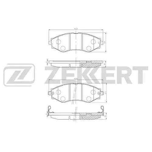  .. CHEVROLET LACETTI (J200) 05-/ DAEWOO NUBIRA I  LEGANZA  REZZO (KLAU) FR bs2811