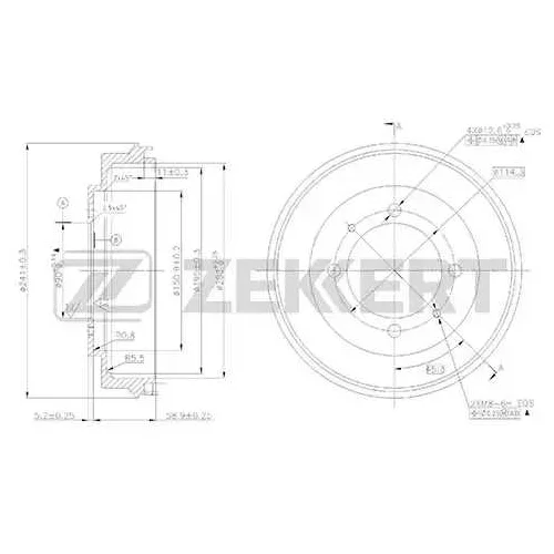  . . MITSUBISHI CARISMA (DA) 95- bs5154