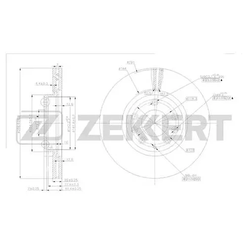  . . MAZDA 6 II 07- bs5162