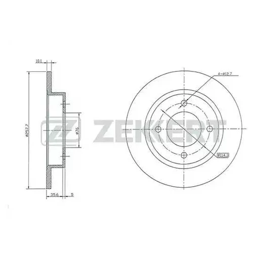 .. HY Coupe VI 96- HY Elantra I 00- Mercedes-Benz E-Class (S124) 93- bs5187 Zekkert