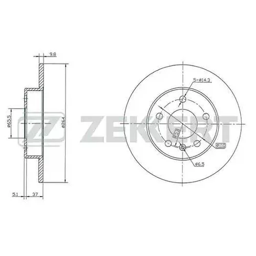  .  Opel Astra G H 98- Zafira A B 99- Meriva A B 03- bs5246 Zekkert