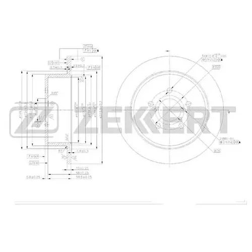  . . SUBARU LEGACY (B13  B14) 03- bs5406