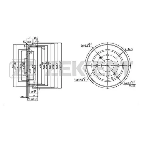  . . HY ELANTRA 00-  MATRIX (FC) 01- bs5523