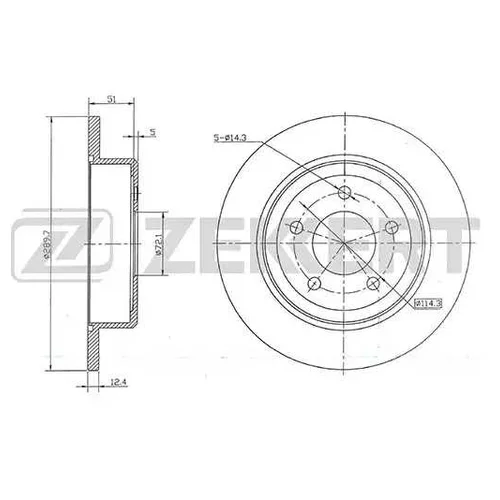  . . DODGE CARAVAN IV 01-  CHRYSLER VOYAGER III  IV 95- bs5654