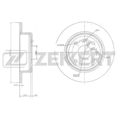  . . CHEVROLET EPICA (V250) 05- bs5684