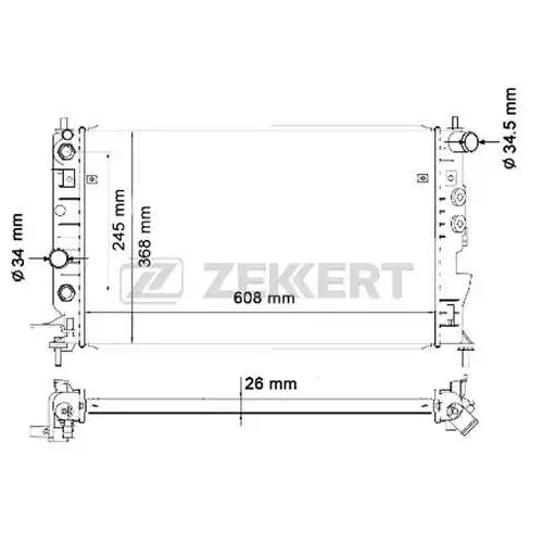  . . OPEL VECTRA B 1.6/1.8/2.0/2.2/2.5/2.6 95- mk1075