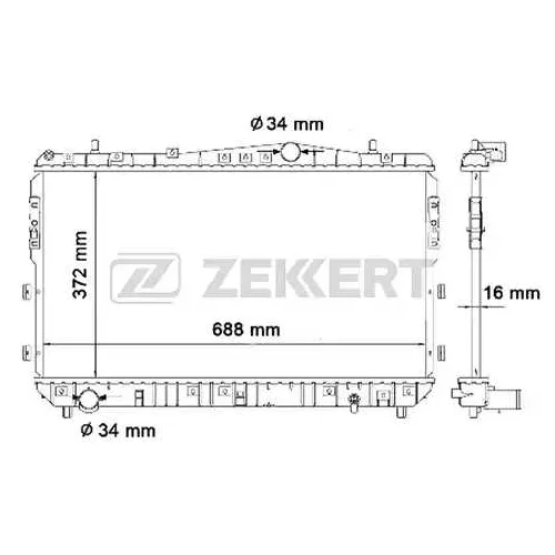  . . CHEVROLET LACETTI (J200) 1.4/1.6/1.8 05- DAEWOO NUBIRA (KLAN) 1.4/1.6/1.8 03- mk1094