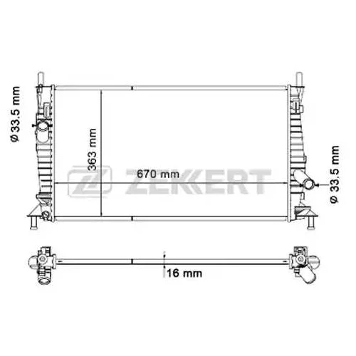  . . FORD FOCUS II 04- C-MAX I 07- VOLVO C30 (MK) 06- S40 (MS) V50 (MW) 04- mk1128