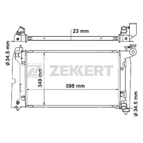  . . TOYOTA COROLLA (E120) 01- COROLLA VERSO (E120) 01- MATRIX II (ZZE13_) 01- mk1167