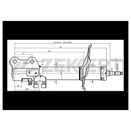   . NISSAN ALMERA II (N16) 00- . . sg4049