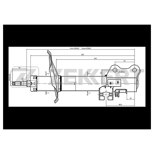   . NISSAN ALMERA II (N16) 00- . . sg4050